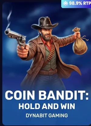 Coin Bandit Hold and Win pokie at SlotsGem
